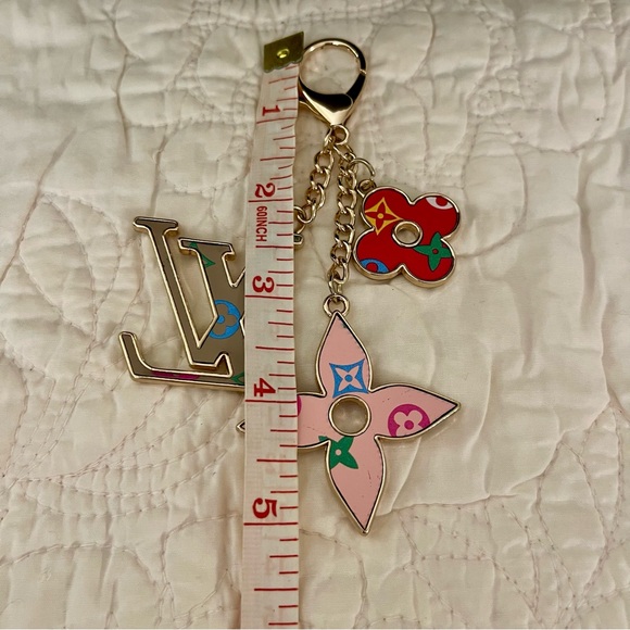Blooming Flowers Bag Charm and Key Holder - Picture 2 of 2